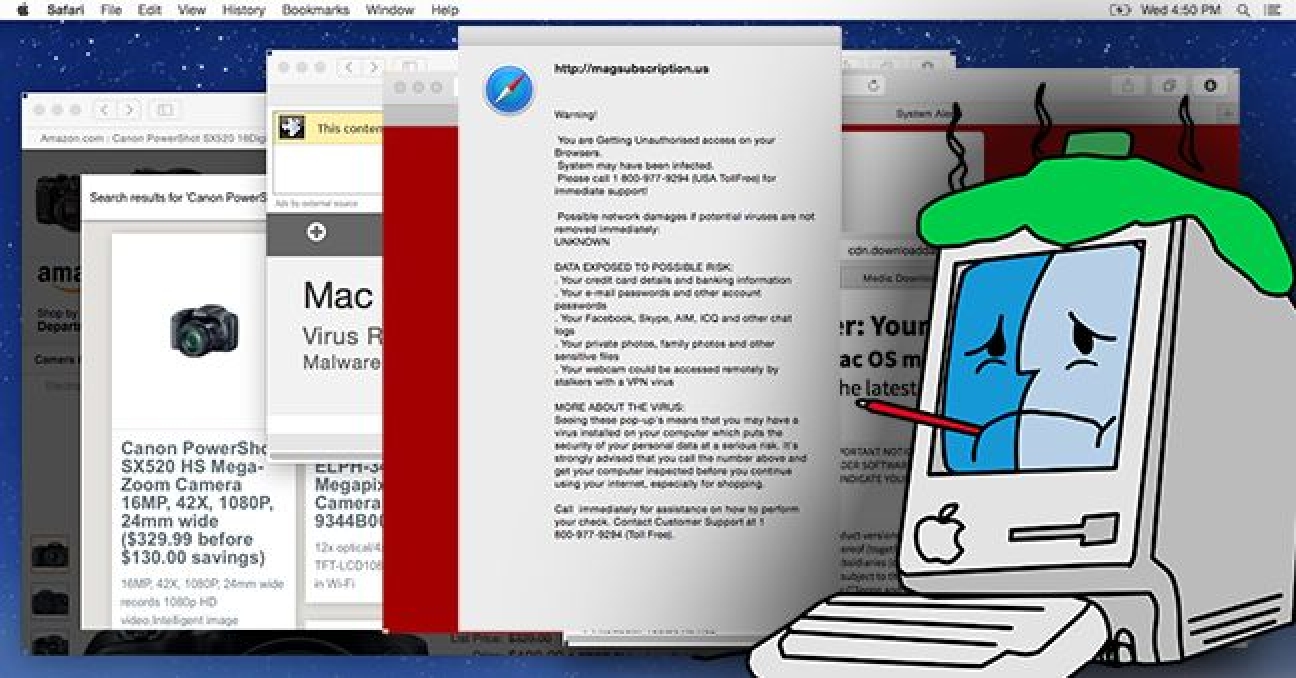 how to check mac for viruses